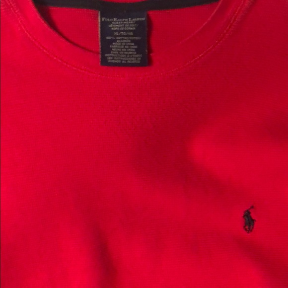 Polo Ralph Lauren waffle shirt (thermal) XL - Picture 2 of 2